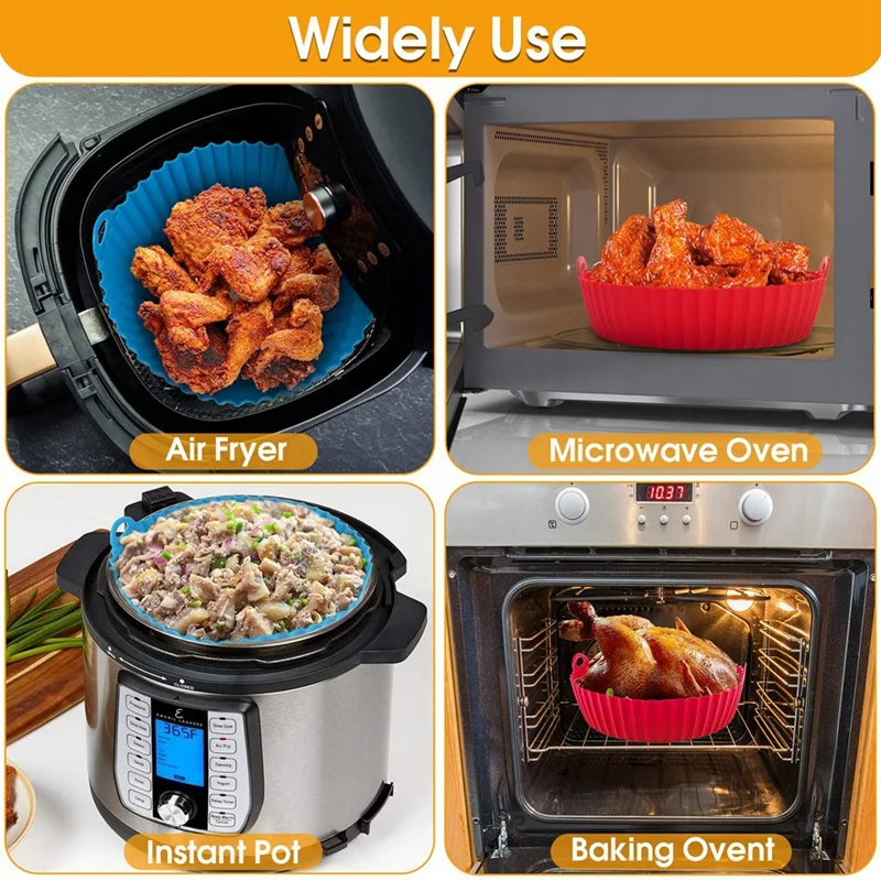 2 шт. силиконовые вкладыши для фритюрницы