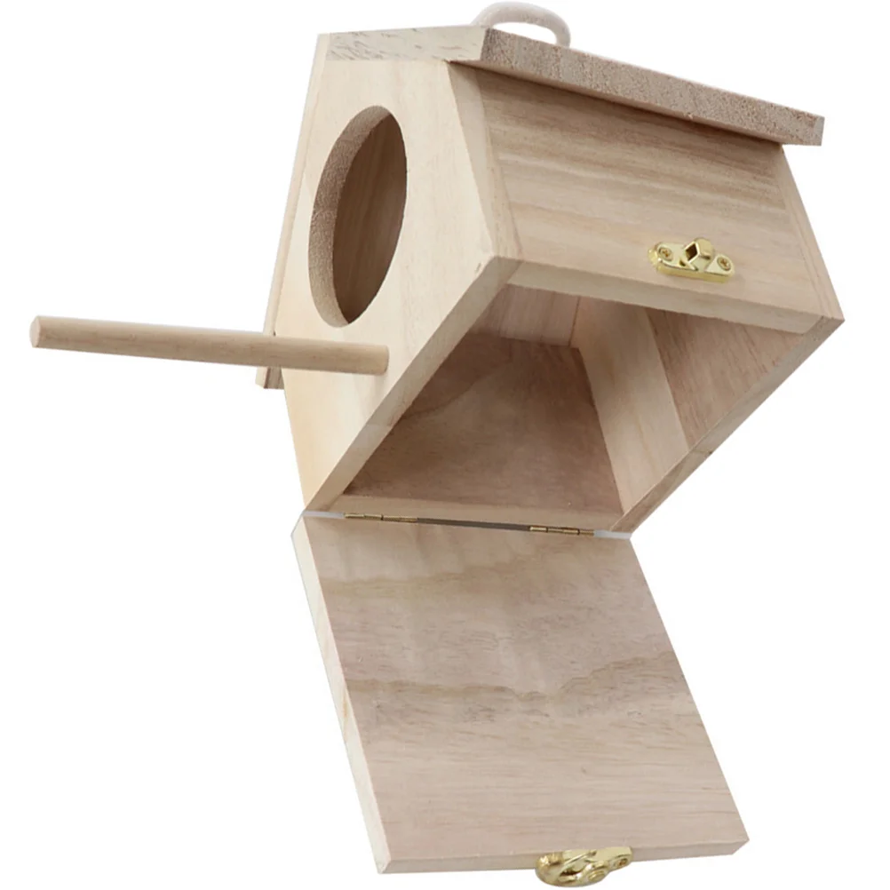 

Feeder Diy Kits Birdhouses for Outdoors Bluebirds Wooden Hummingbird Parrot Window outside Viewing Finch Nest Child