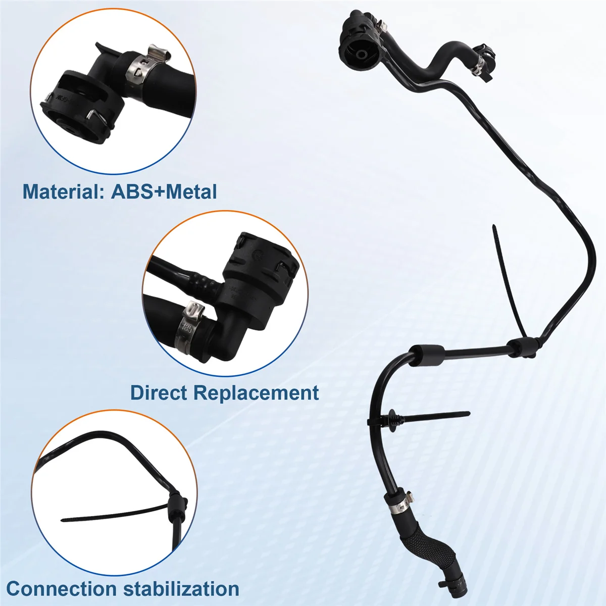 2055012601 Автозапчасти шланг охлаждающей жидкости радиатора двигателя интеркулера