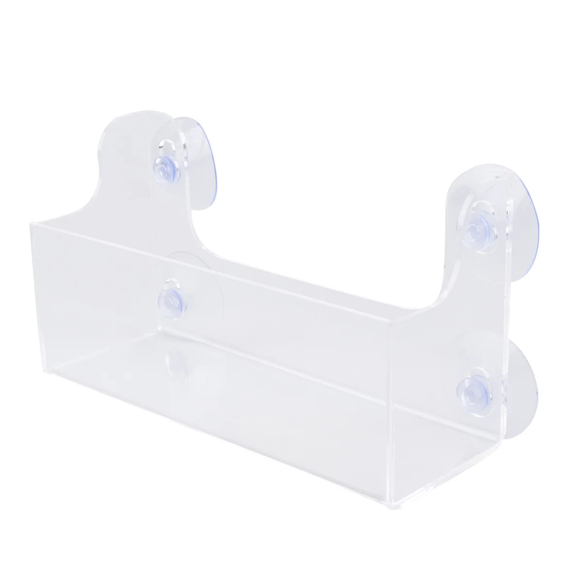 

1PC Suction Type Display Frame Acrylic Storage Shelf Transparent Rack Refrigerator Shelf (3 Beverage Rack) Ostrich egg