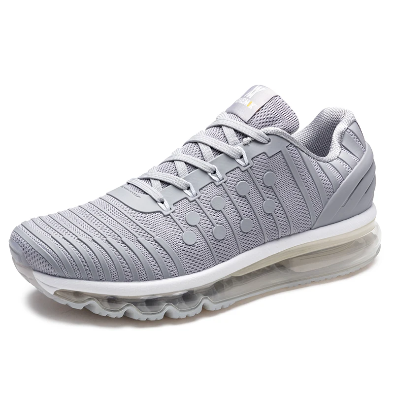 ONEMIX Men's Running Shoes Sports Sneakers Air Cushion Summer Breathable Mesh Outdoor Man Walking Jogging Trekking Shoes Size 43