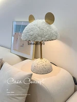 zqgirl nordic bed head cute princess bedroom creative personality girl desk decorative table lamp
