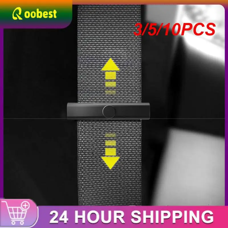 

3/5/10PCS Anti-leakage Tension Adjuster Practical Universal Seat Belt Retainer Portable Durable Car Accessories Extension