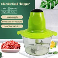 220v electric food chopper household 2l electric meat grinder 200w food processor meat slicer vegetable chopper machine