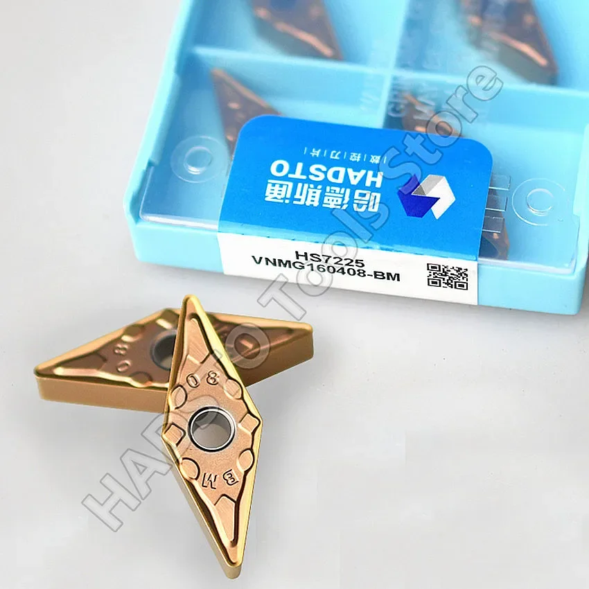 VNMG 160404 -БМ HS7225/ВНМГ 160408 -БМ HS7225/ВНМГ 160412 -BM HS7225 VNMG331 VNMG332 VNMG333 Твердосплавные пластины HADSTO с ЧПУ Токарная пластина