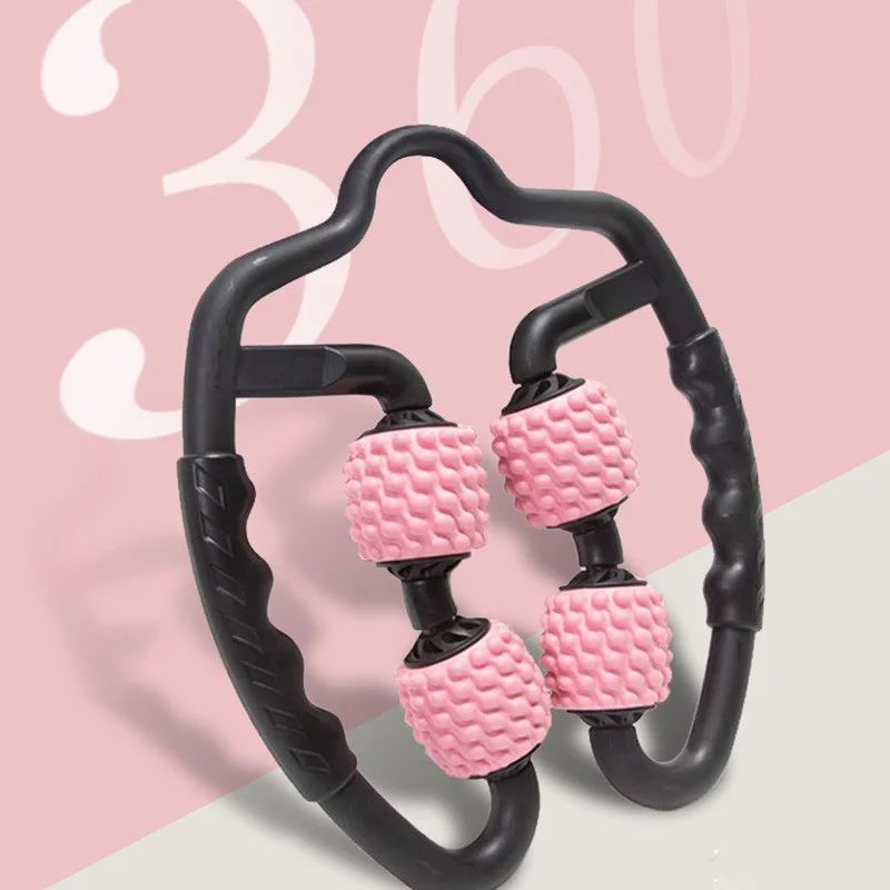 

Ring Clamp Leg Massager Adjustable Foam Shaft Muscle Relaxation Massage Roller Calf Muscle Eliminator Stick Shaft Relaxer