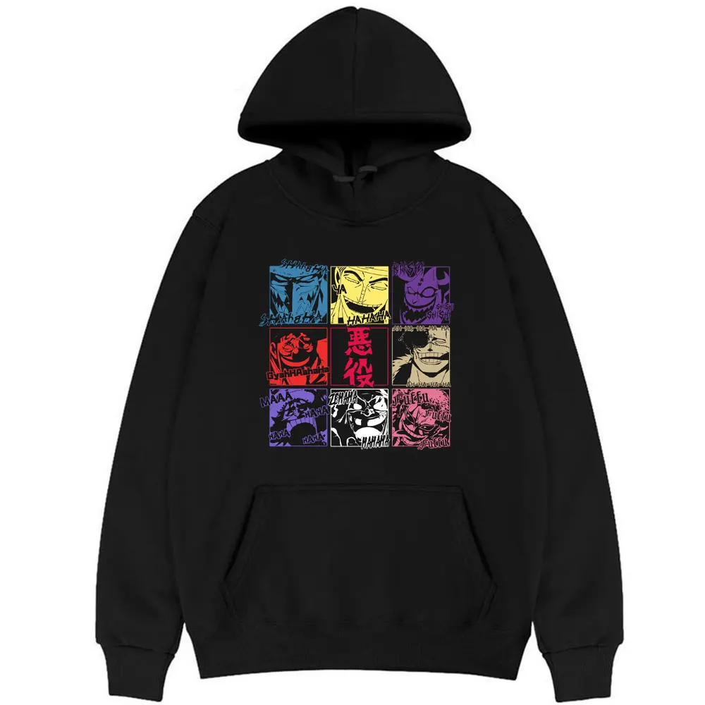 

Fashion Anime One Piece Print Hoodie Men Women Funny Cartoon Hoodies Mens Cartoon Graphic Sweatshirt Unisex Cotton Streetwear
