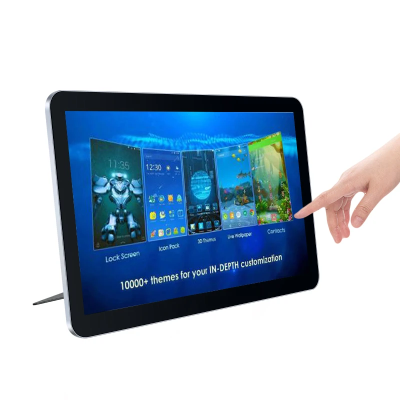 

15.6 inch LCD monitor with VGA AV support HDM input + USB capacitive touch screen lcd computer monitor