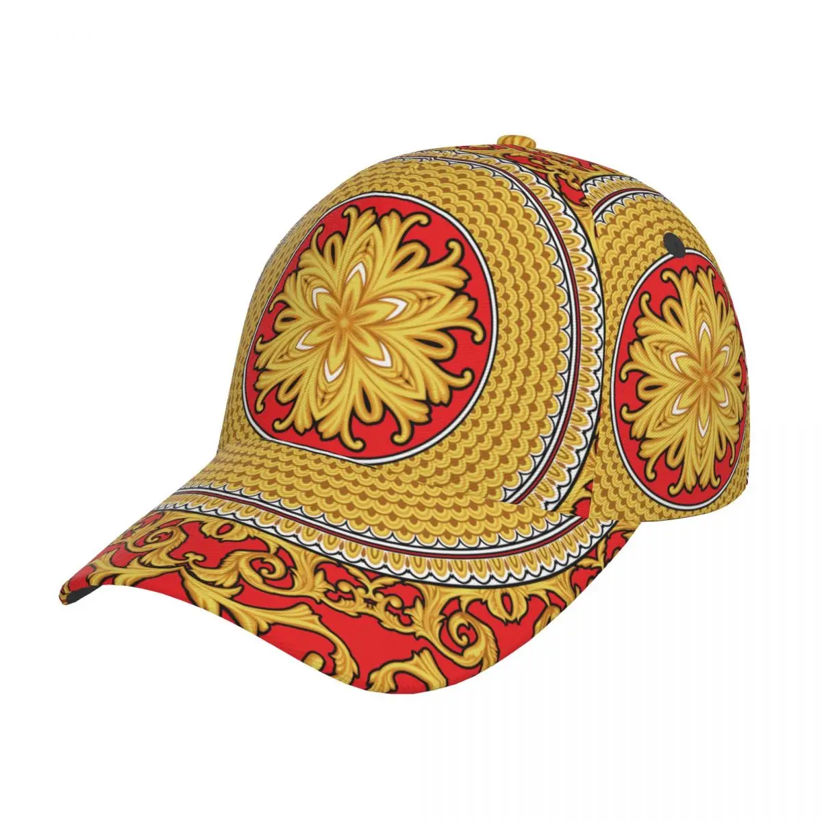 

Baseball Cap Golden Baroque Hat New Fashion High Quality Man Racing Motorcycle Sport hats