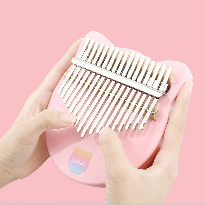 

Калимба 17 клавиш пианино для большого пальца высокое качество углеродное паяние однотонный Mbira корпус инструмент калимба пианино креативн...