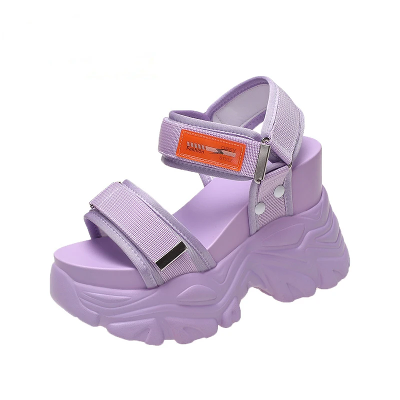 

Ladies 2022 Casual Platform Platform Sandals Open Toe Heels Slippers Ladies Fashion Fashion Summer Beach Sandals A9-37