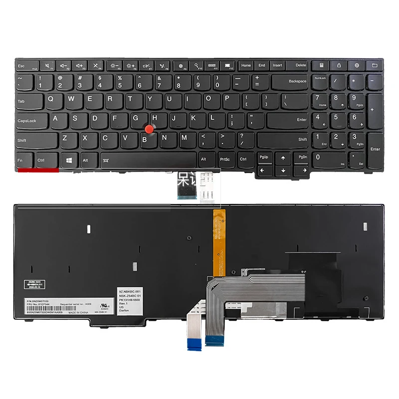 

New ORIGINAL Laptop Keyboard For LENVOV ThinkPad S5 2nd Generation E560P