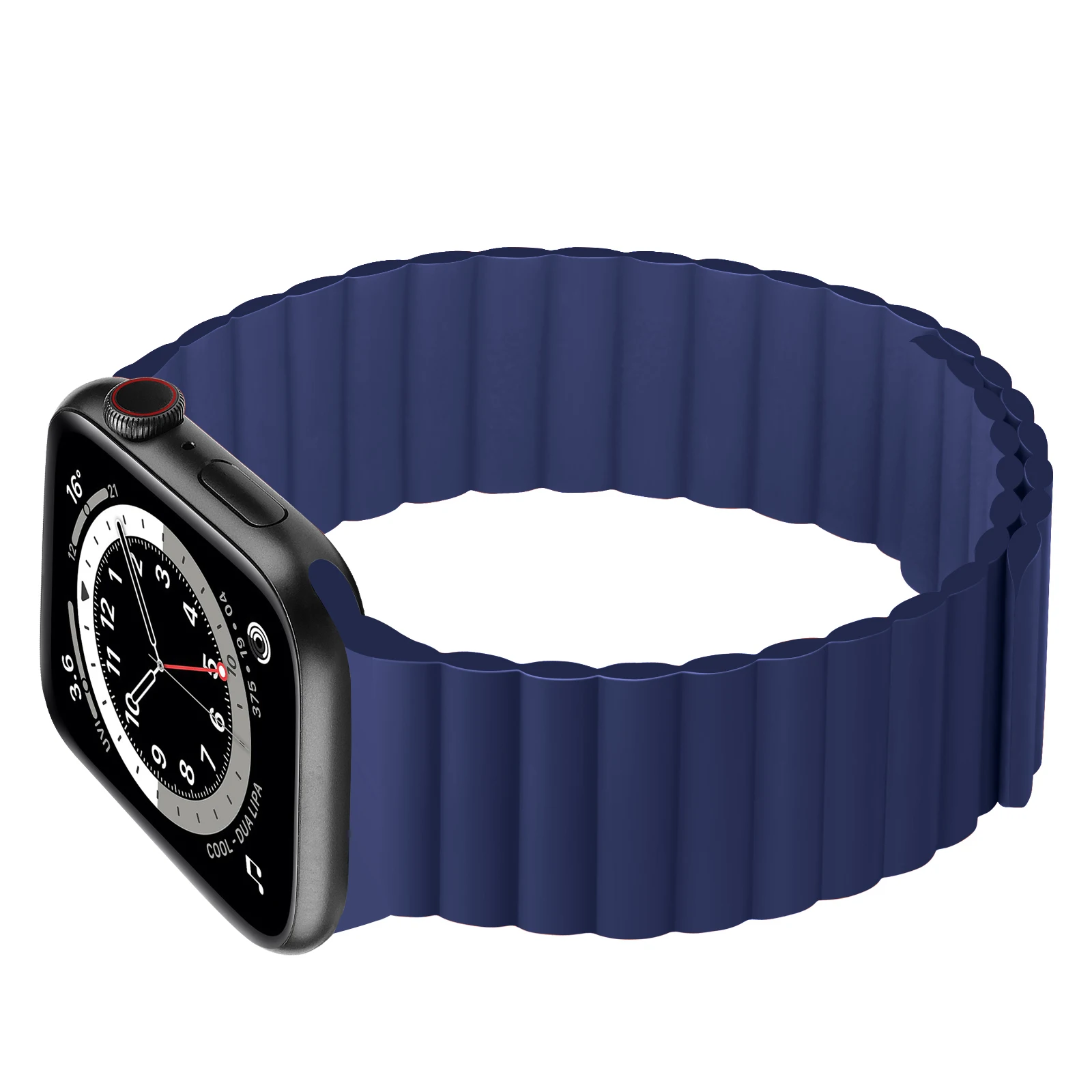 Silicone Magnetic Strap for Apple watch UItra 8 7 45mm 41mm 6 5 4 SE 44mm 40mm Replacement bracelet wristband iWatch 3 42mm 38mm