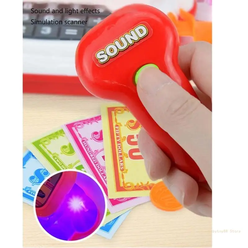 Y4UD для девочек ролевая игра игрушка супермаркета детский супермаркет кассовый