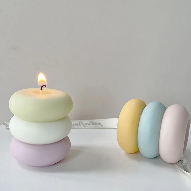 

Новая Геометрическая цилиндрическая силиконовая форма для свечей, принадлежности для изготовления свечей, оптовая продажа, домашний декор...