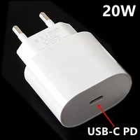pd 20w usb type c charger eu adapter fast charging phone charge for iphone 12 11 x xs xr 7 airpods ipad huawei xiaomi lg samsung