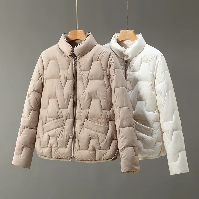 New Cotton Jacket Women's Cotton Jacket Short Slim Thin Cotton Jacket Winter Warm Coat Women