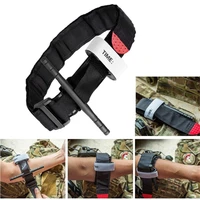 95cm outdoor emergency tourniquet portable first aid tactical life saving hemostasis medical one handed operation survival tool