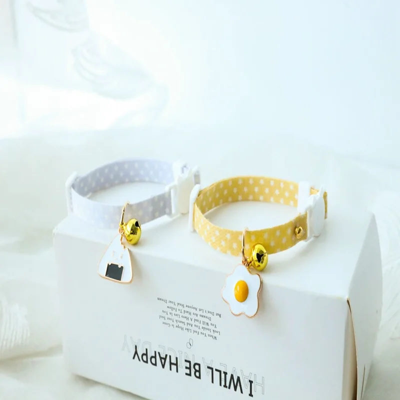 

Роскошная подвеска в виде кошачьего когтя на четыре сезона, индивидуальная безопасность, Женский ошейник для кошки, съемный колокольчик, ож...