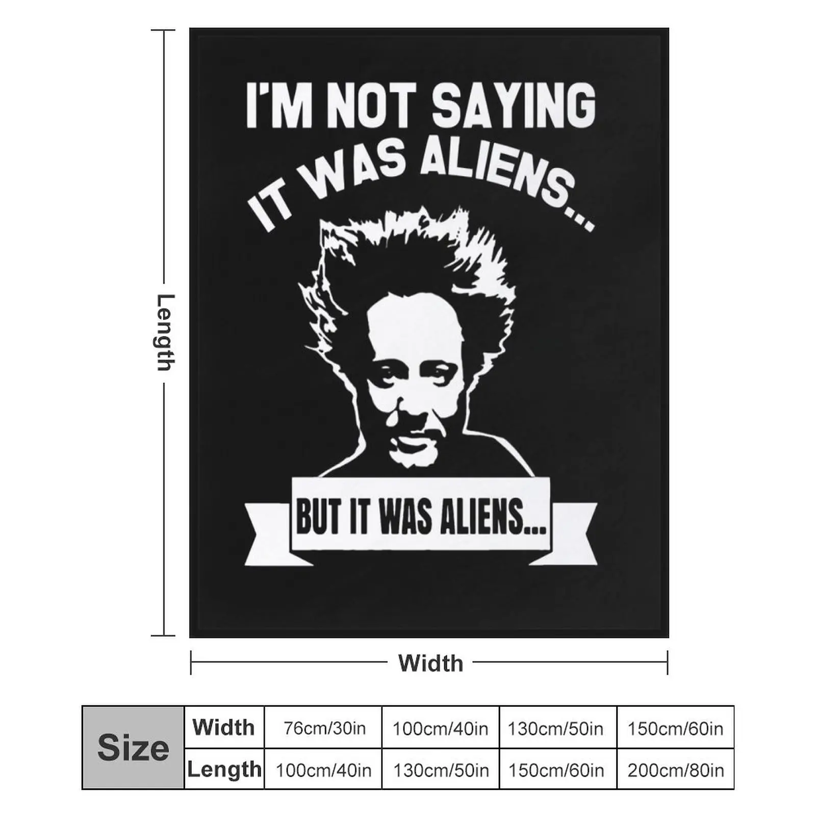 It-was-Aliens-Giorgio-A-Tsoukalos-Футболка-черное одеяло Свободные покрывала Зимние кровати
