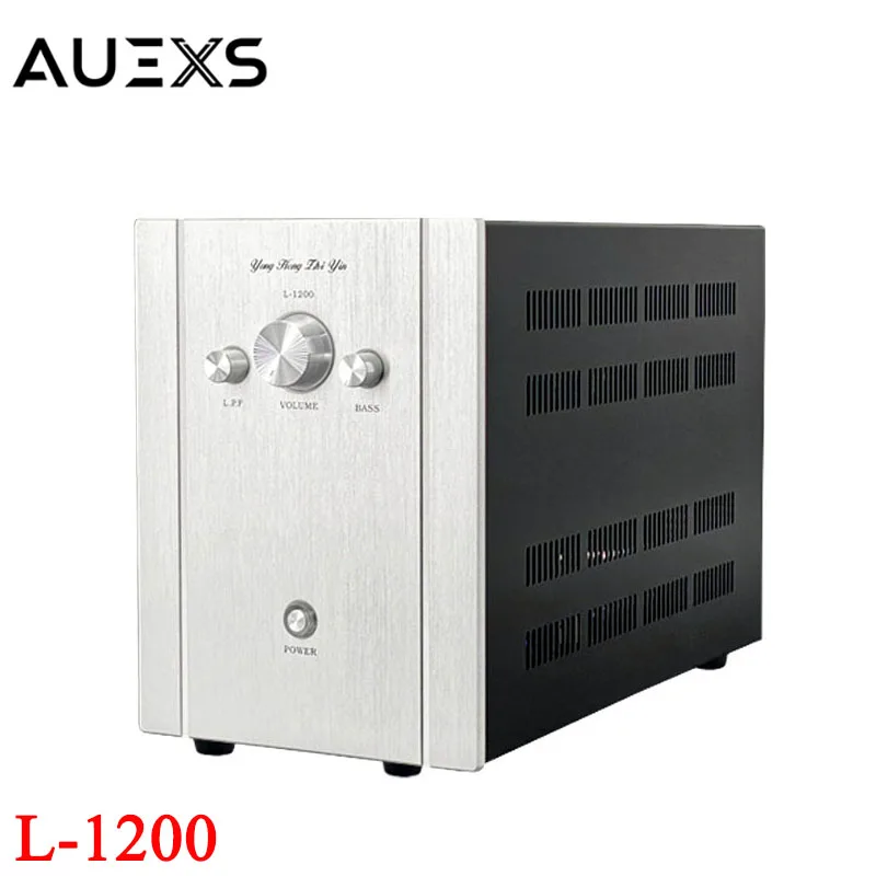 AUEXS L-1200 600 Вт-1200 Вт моно/2-канальный усилитель мощности сабвуфера мост