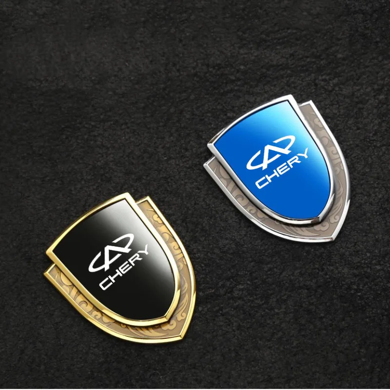 

Car Sticker Emblems Side Shield Car Styling Logo Badge Auto Body Window Sticker For Chery Tiggo 7 Pro 8 4 5 3 2 T11 5X Amulet QQ