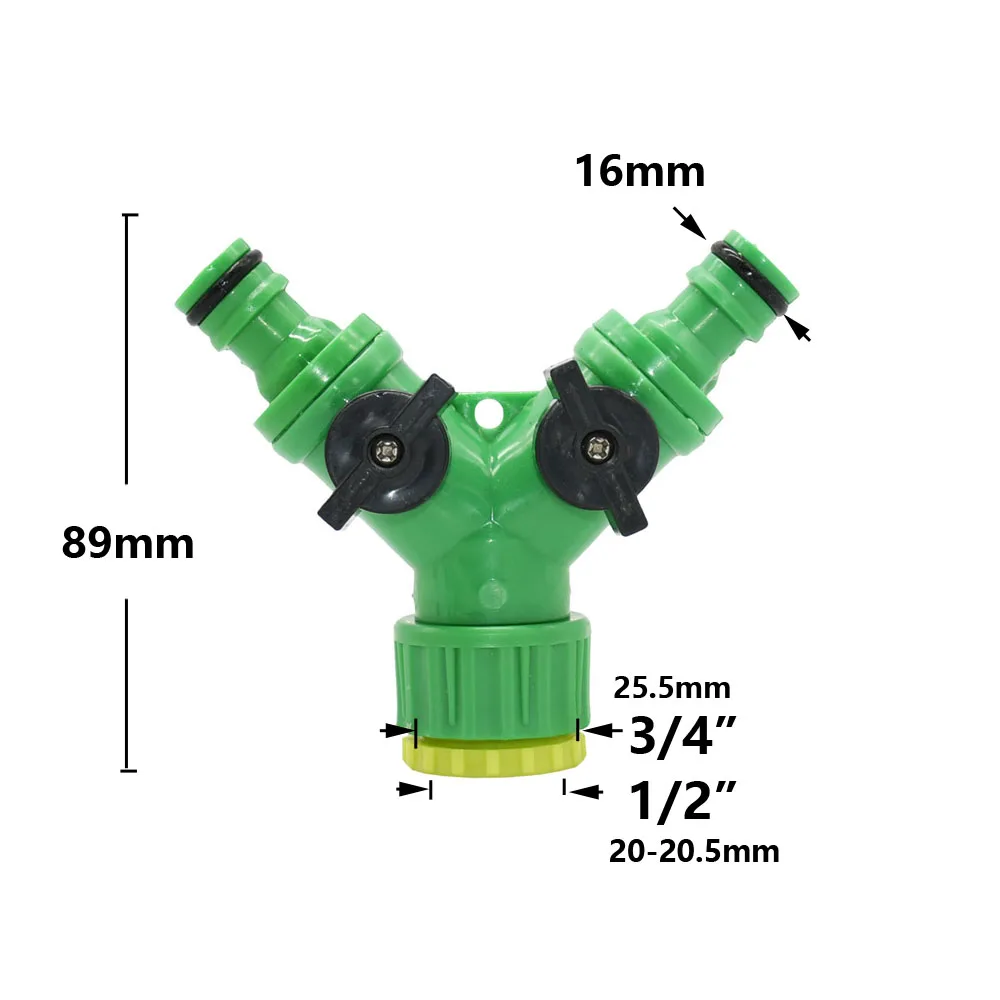 

Пластиковый соединитель для садовой воды WZCWJNLGM 1/2" 3/4"