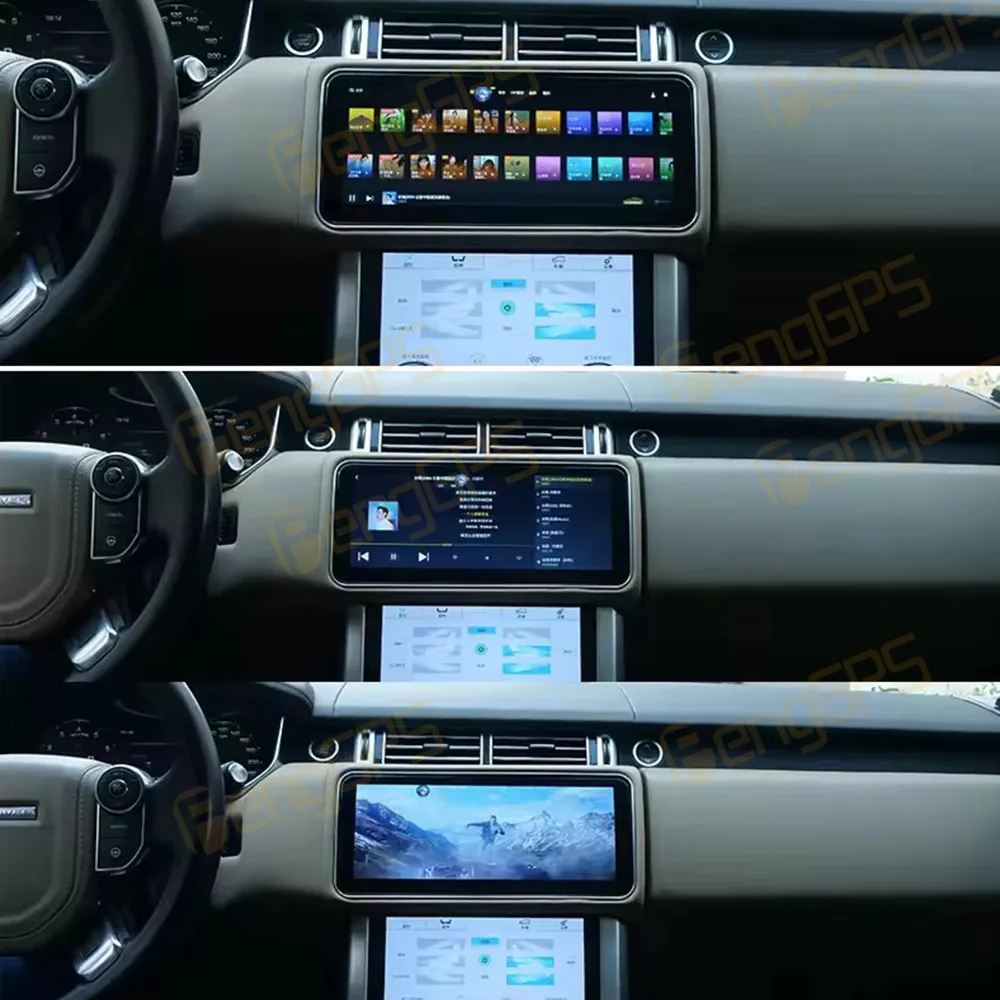 12 3 &quotAndroid 13 Автомобильный радиоприемник GPS для Land Rover Range Sport L494 2014 2015 2016