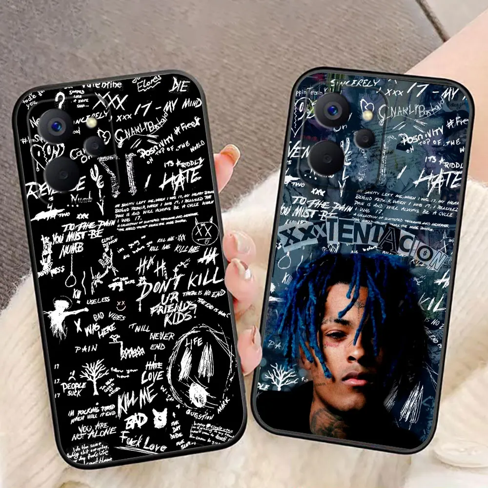 Фото Чехол для телефона Music Rapper X-XxxTentacion для Realme C83 C85 C75 C71 C65 C63 C55 C53 C35 C33 C21 7 6 5 GT NEO 2 NARZO 50 50I №2