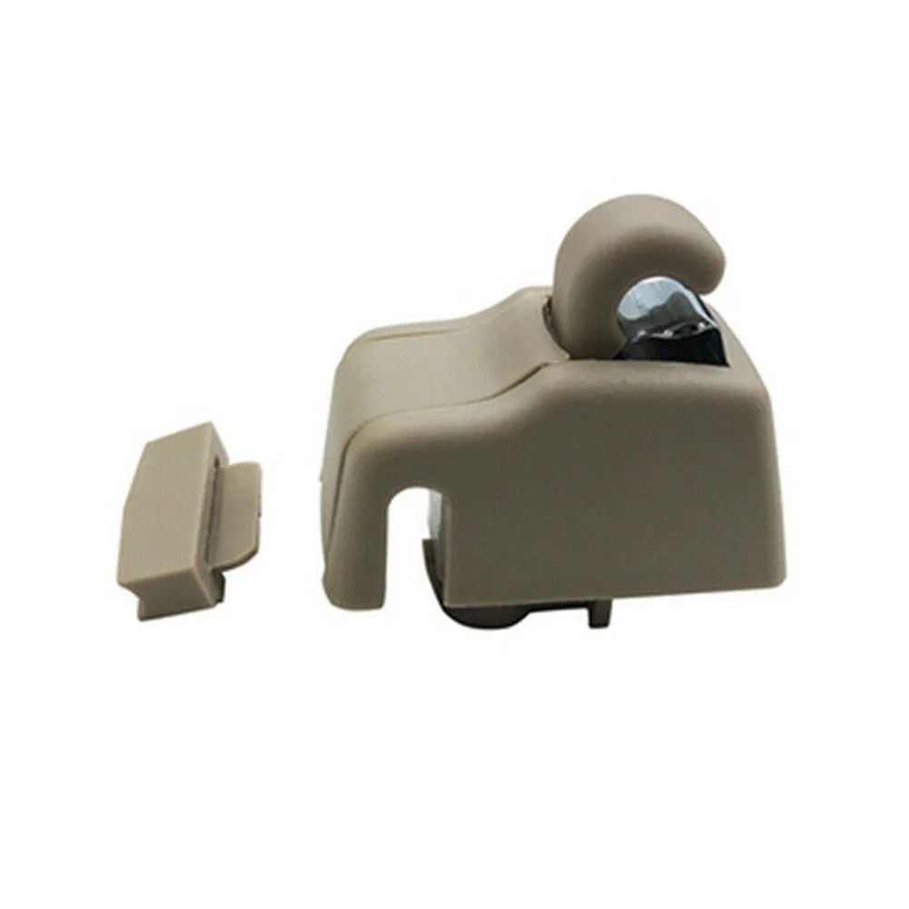 

Auto Beige Sun Visor Clip Hook Retainer 4L0 859 561 J50,4L0 859 562 J50 For Porsche Cayenne 2011-2018 Car Sun Visor Clip