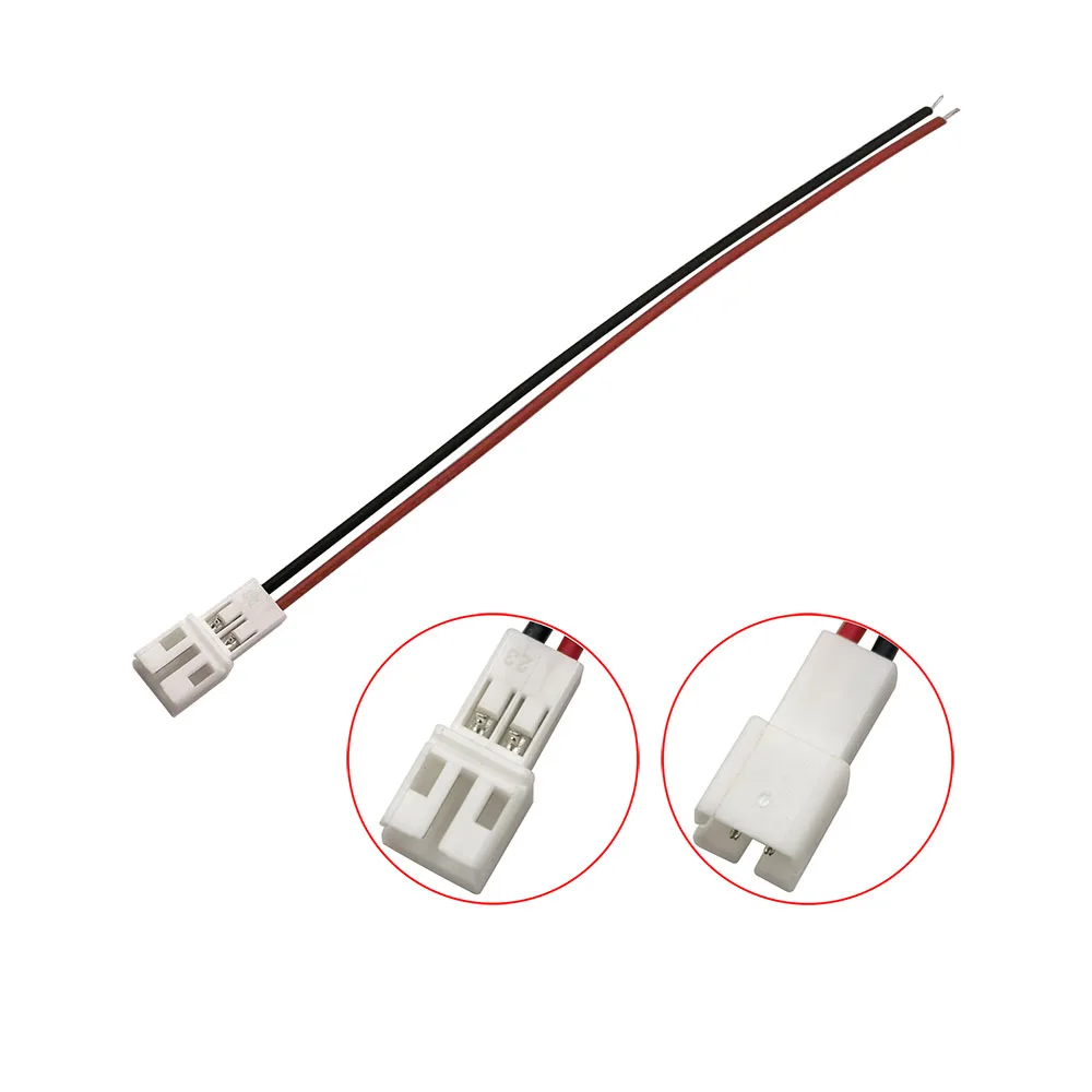 

Разъемы JST PH 2,0 мм 2-контактные 20 см 26AWG