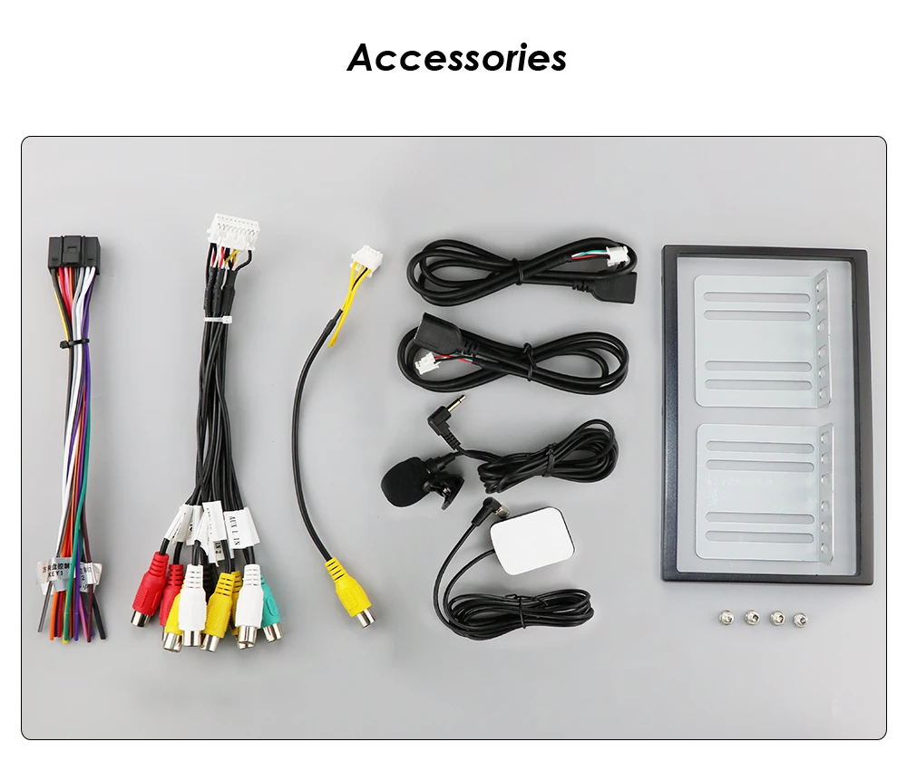 $84.00 Double 2 Android 10 Quad Core Din Car Multimedia Player GPS Navigation Auto Radio Universal Car NO DVD player 2G 32G wifi 4G