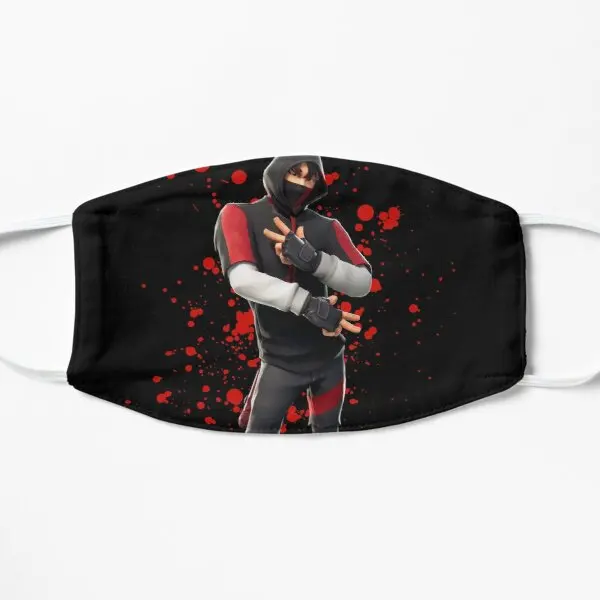 

Ikonik Плоская Маска для лица с принтом зимняя Пылезащитная унисекс косплей рот хлопок красивый узор симпатичный ветрозащитный