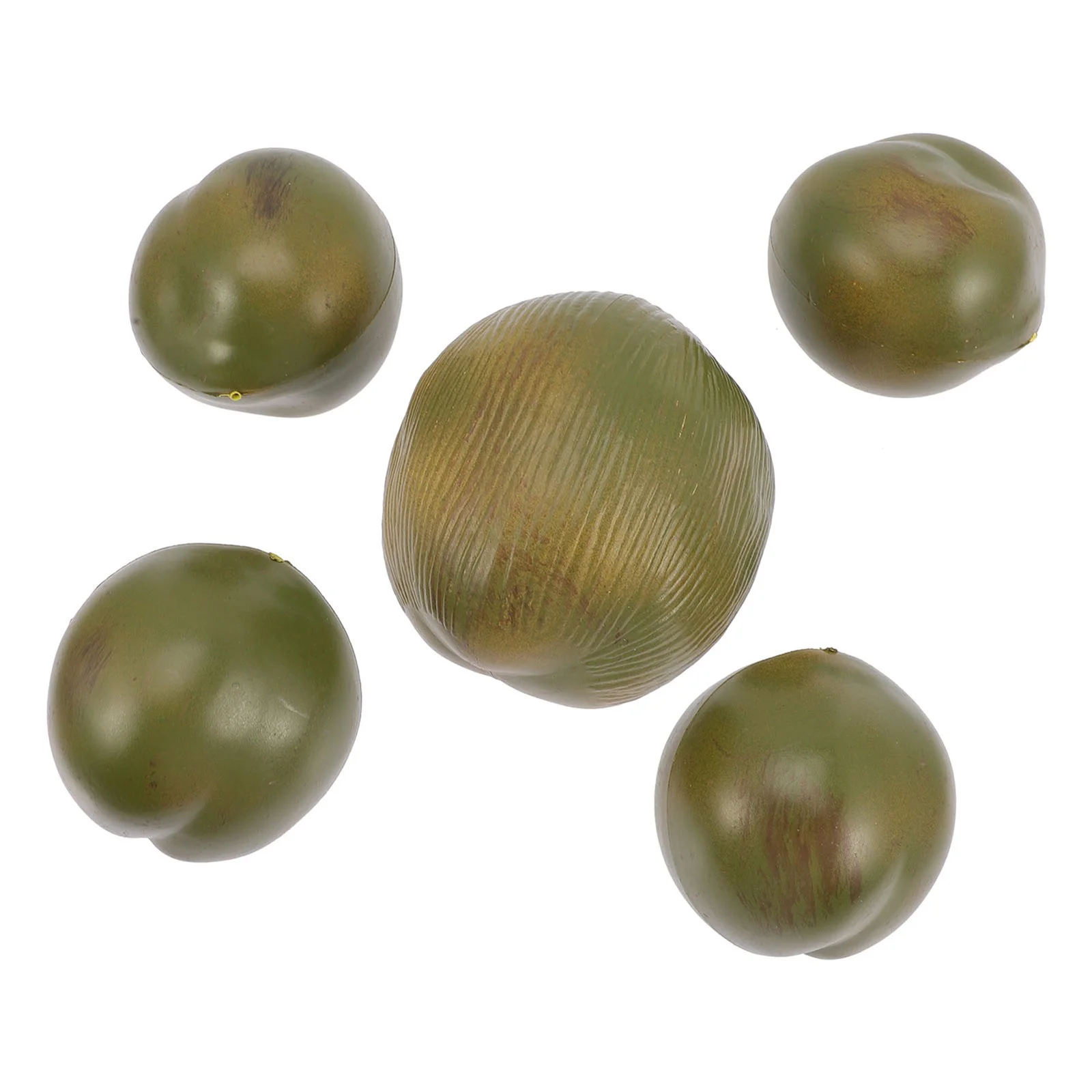 

Fruit Fakelifelike Artificial Simulation Decorative Decoration Vegetables Decor Faux Prop Fruits Cokernutmodel Pretend Play