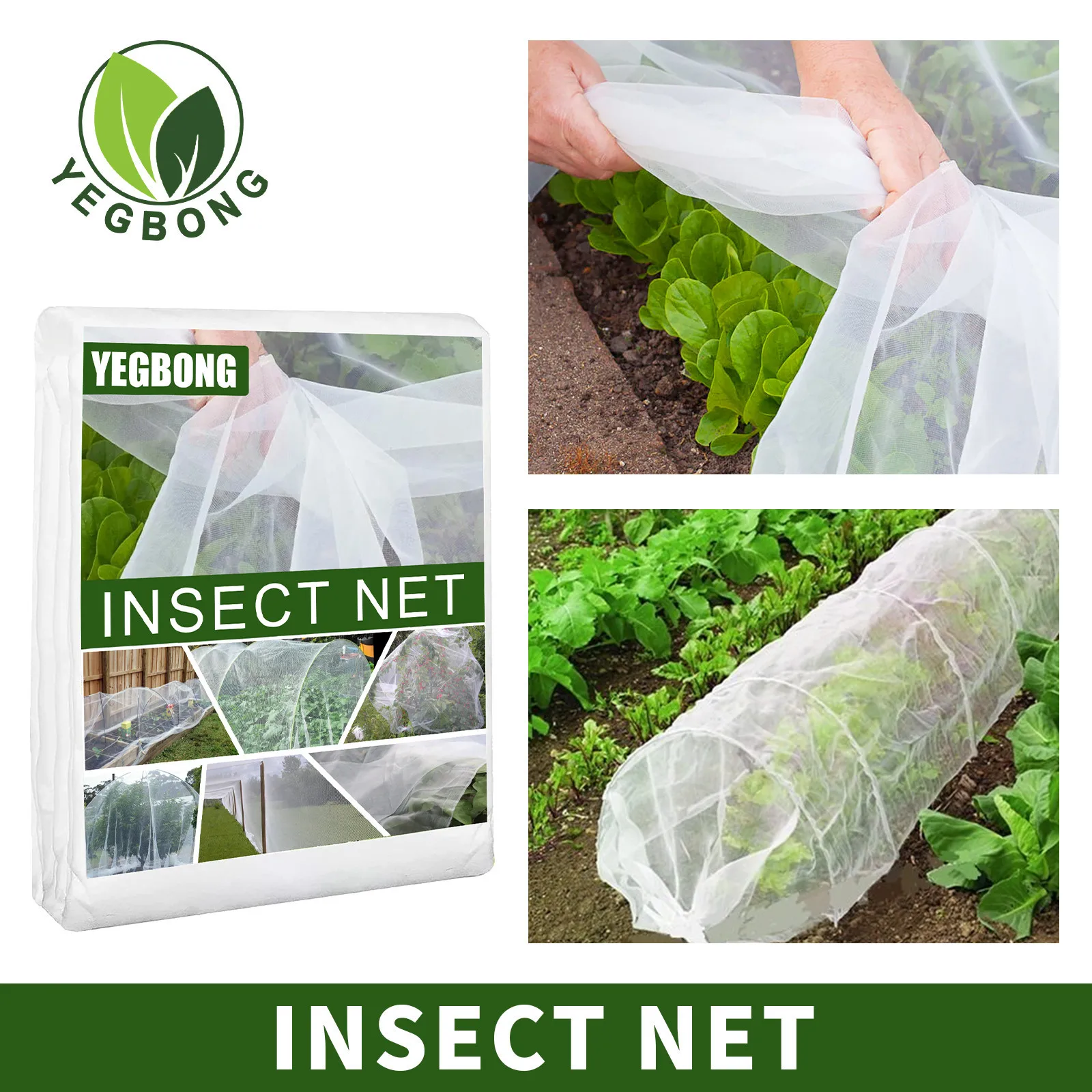 

Garden Vegetable Insect Net Cover Plant Flower Care Protection Network Bird Insect Pest Prevention Control Mesh 5/10m Garden Net