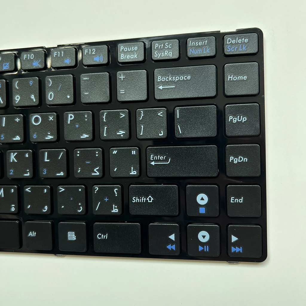 Арабская клавиатура K42 для ASUS UL30 UL30A UL80 UL80A K42D K42F A42 A42J K42JP K42JR K42JV K42JY K42JZ K42N K43E N82JQ X43 K43 B43 (art.: 3920d265e2270) - 3920d265e2270
