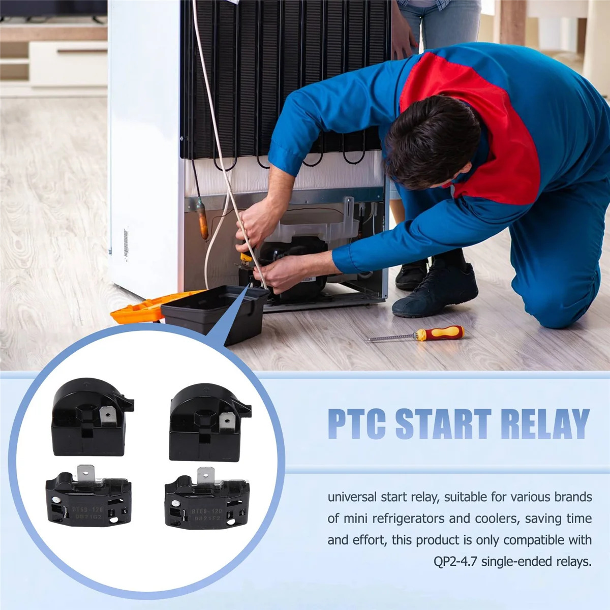 Устройство для защиты от перегрузки холодильника реле телефона с 1 контактом