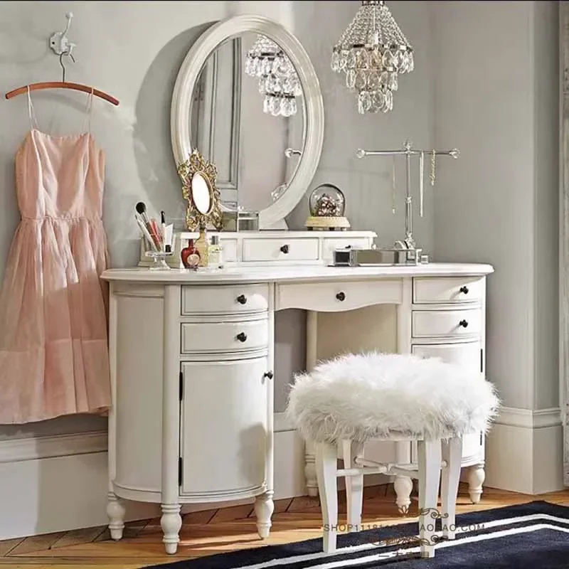 Зеркальный комод Eithe Girl белый