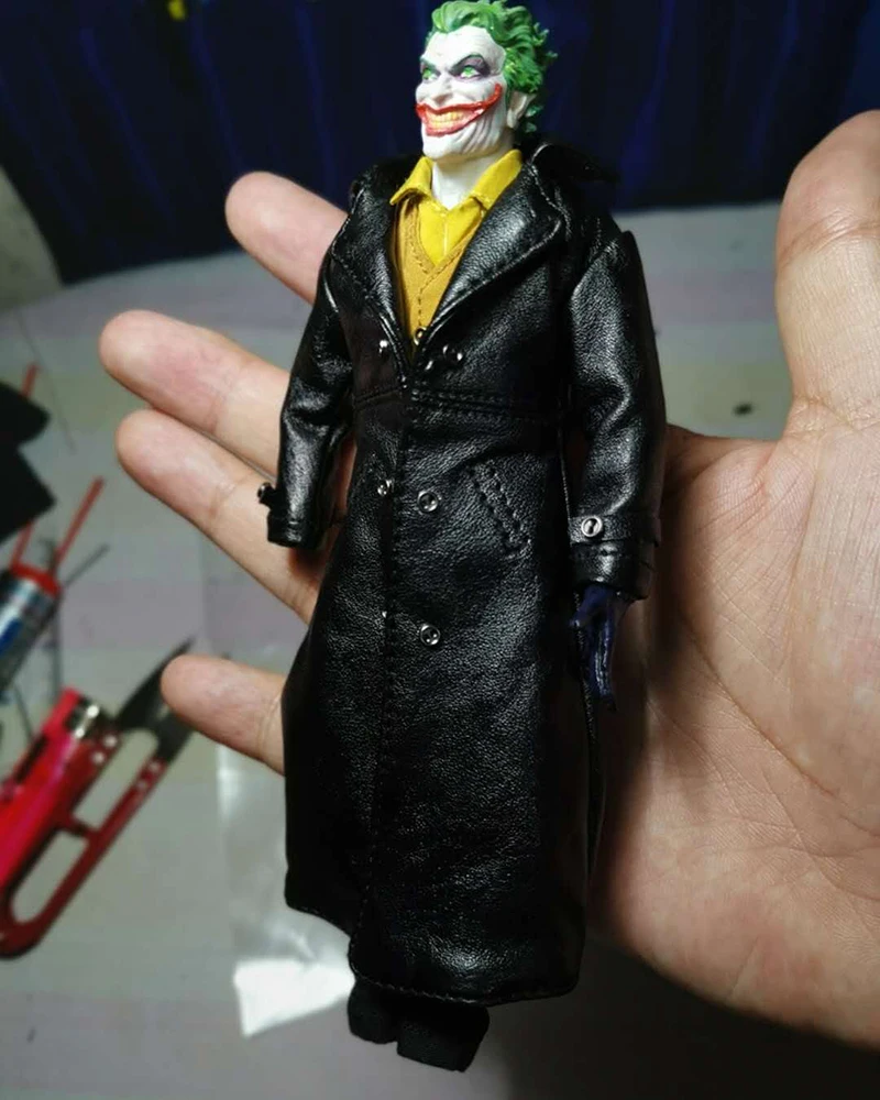 Лидер продаж модное черное платье с накидкой костюм Джокера искусственная кожа