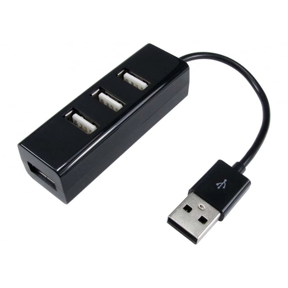 

4-портовый концентратор USB 2,0 NEWlink с питанием от шины
