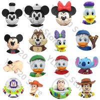 disney movies new mickey minnie building blocks mouse mcduck chip dale anime action toy figures assemble blocks for kids gifts