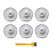7pcs for dreame bot w10 w10pro vacuum cleaner cleaner spare parts mop cloth with clean brush replacement accessories