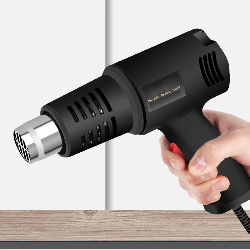 2000W Heat Gun Variable Temperature Advanced Electric Hot Air Gun Power Tool Hair Dryer For Soldering Thermoregulator