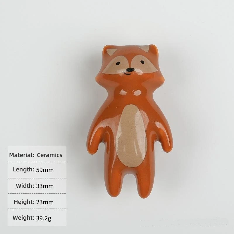 Ручки для мебели MARUAT мультяшные керамические