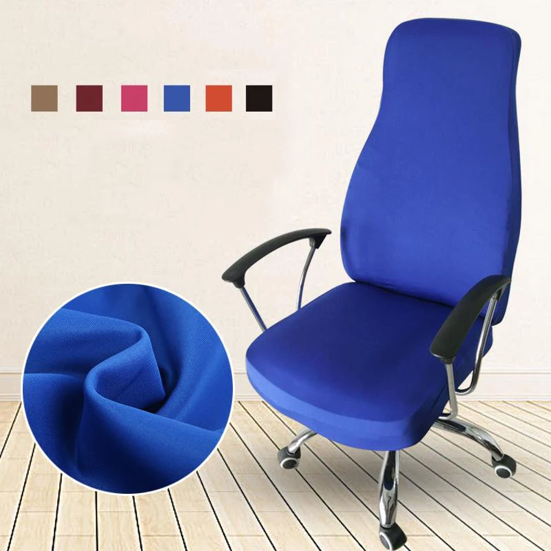 Cover Spandex Seat Cover For Computer Chair Case Office Seat Slipcover Elastic Computer Arm Chair Cover