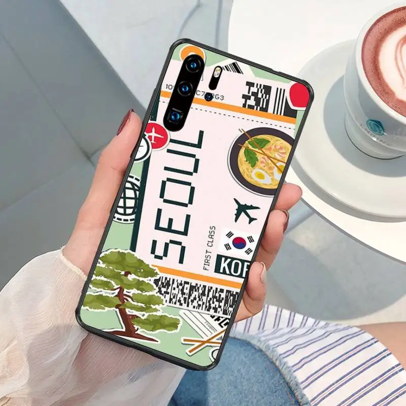 Чехол для телефона BOARDING Rome HONO LULU Rio De Janeiro Bogota Hanoi для XiaoMi RedMi S2 4X 5 Plus 6 7 7A 8 8A 9 9A 10 K40.