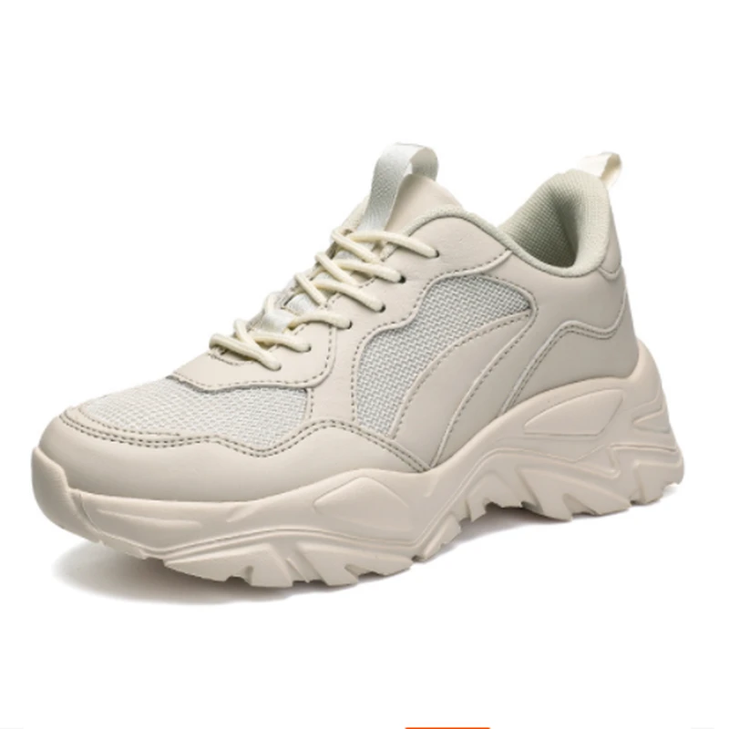 

2022 New Spring Fashion Chunky Sneakers Women Breathable Shoes Big Size 35-45 Casual Running Sneakers Women Vulcanized Shoes