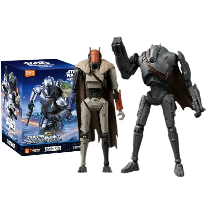 Фото Фигурки из серии BLOKEES Star Wars - LITE Edition, том 1: Мандалорец и Грогу, сборная модель, игрушка в подарок №5