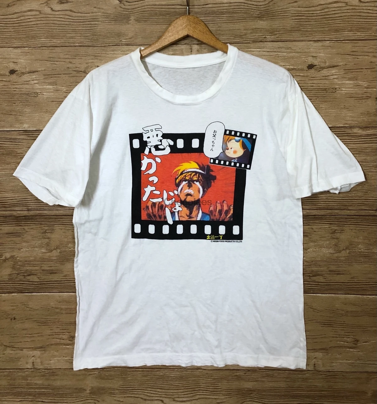 Винтажная аниме футболка 80-х годов Gintama One Piece Akira Eva редкая |
