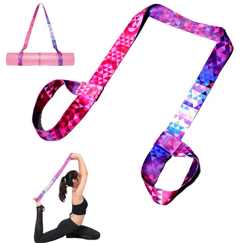 

Yoga Mat Carrier Belt Fitness Adjustable Shoulder Strap Sports Sling Strap Yoga Belt Exercise Stretch Strap NEW